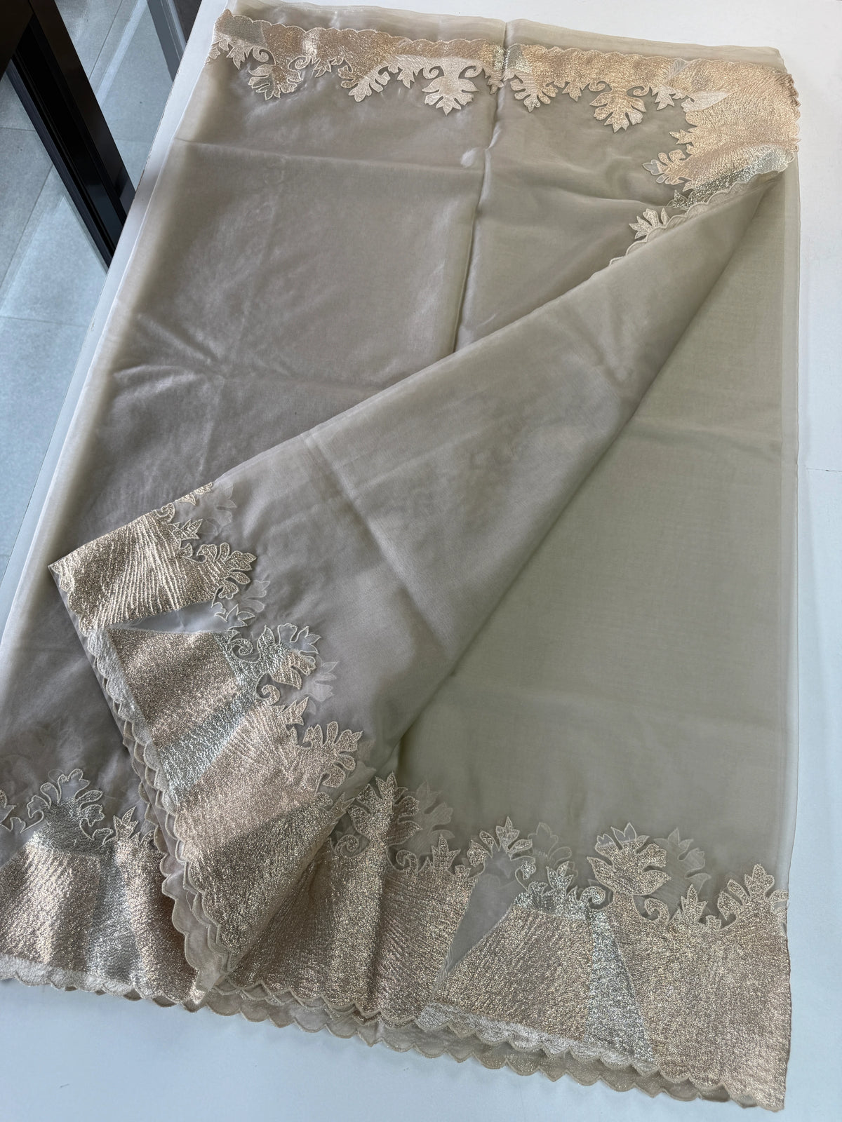 Soft organza Turkish organza Ssaree/ LK37