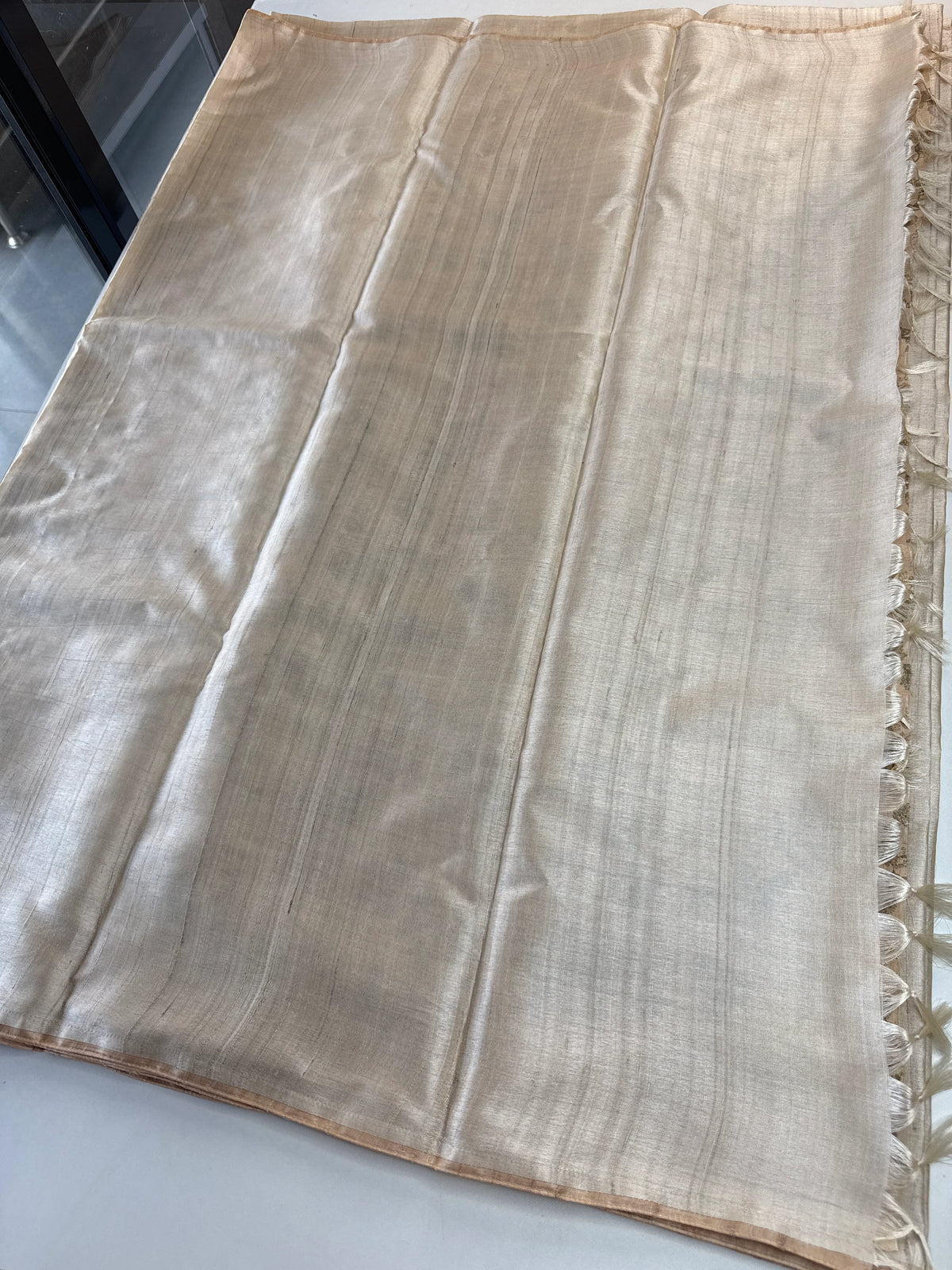 Pure Desi Tussar Silk Saree/D1651