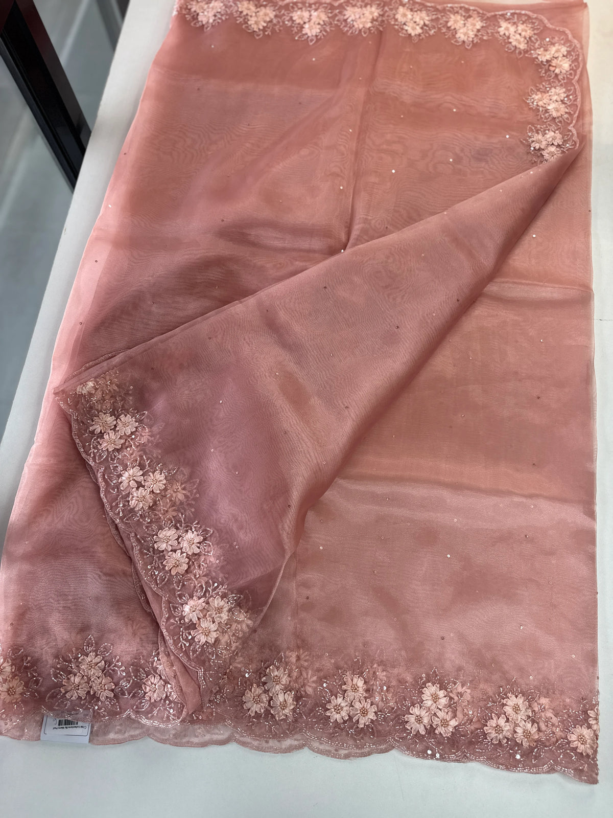 Glass Organza Saree/ HW23