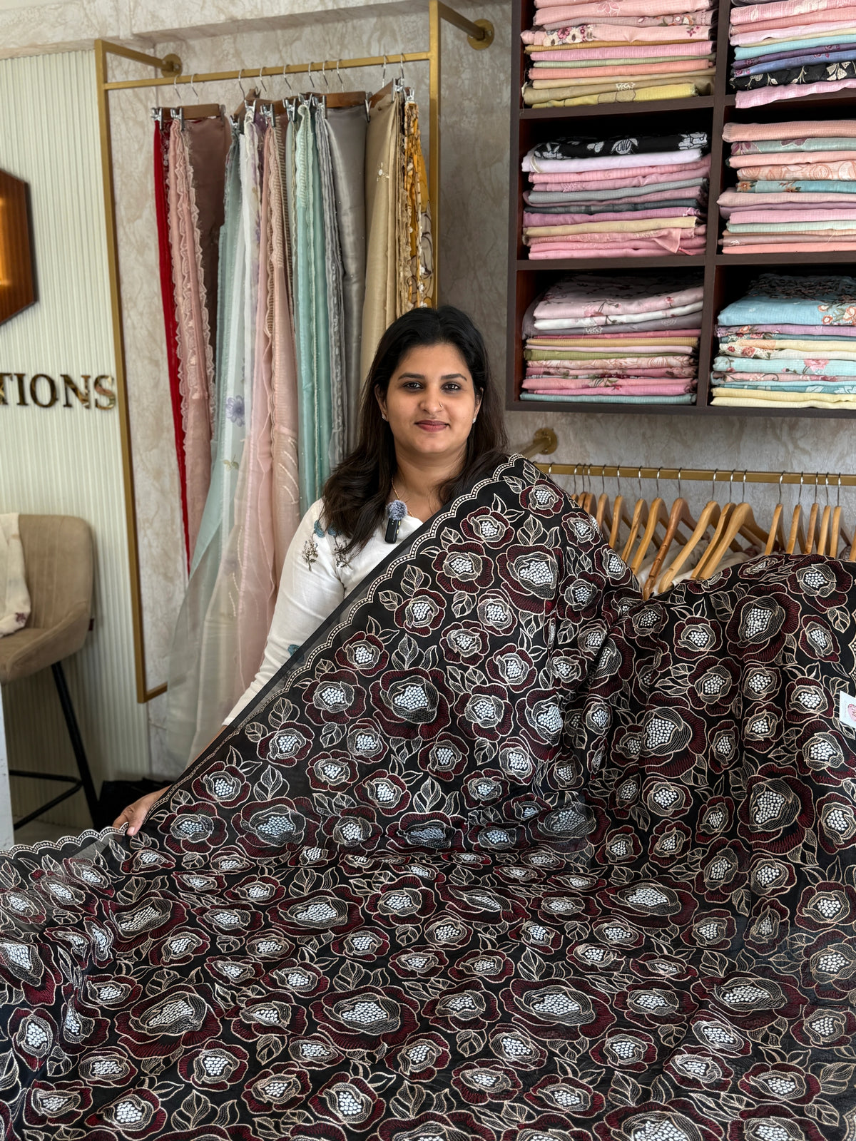 Organza Saree/ SS843