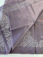 Semi silk finished saree/8065