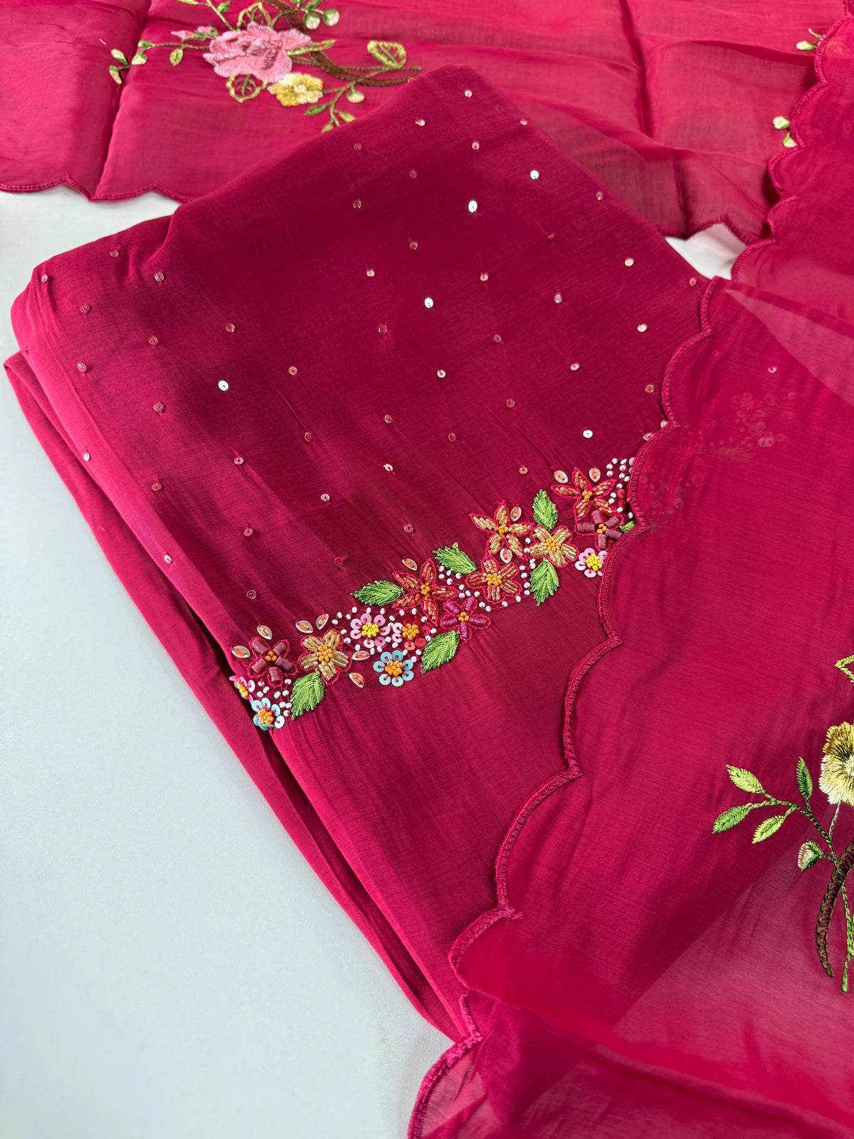 Unstitched salwar set /NC114