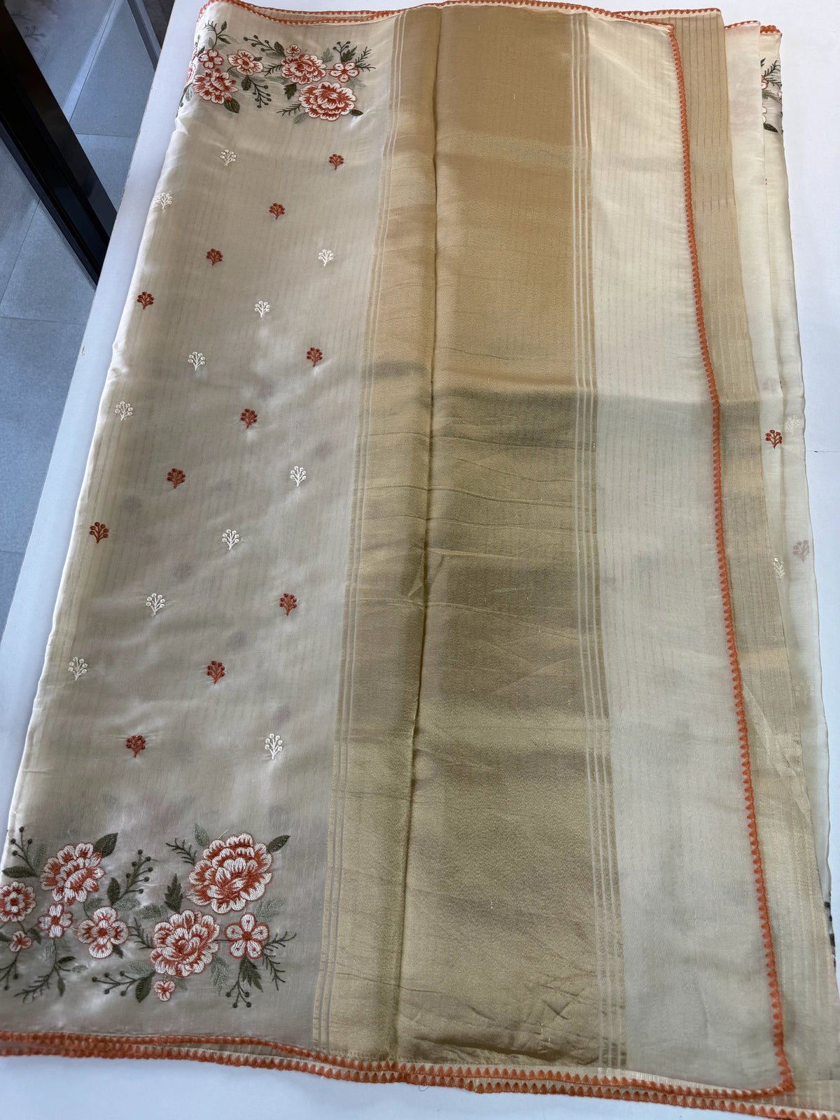 Blended Chanderi Silk Saree/ 260A