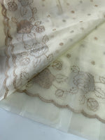 organza saree/ SS100