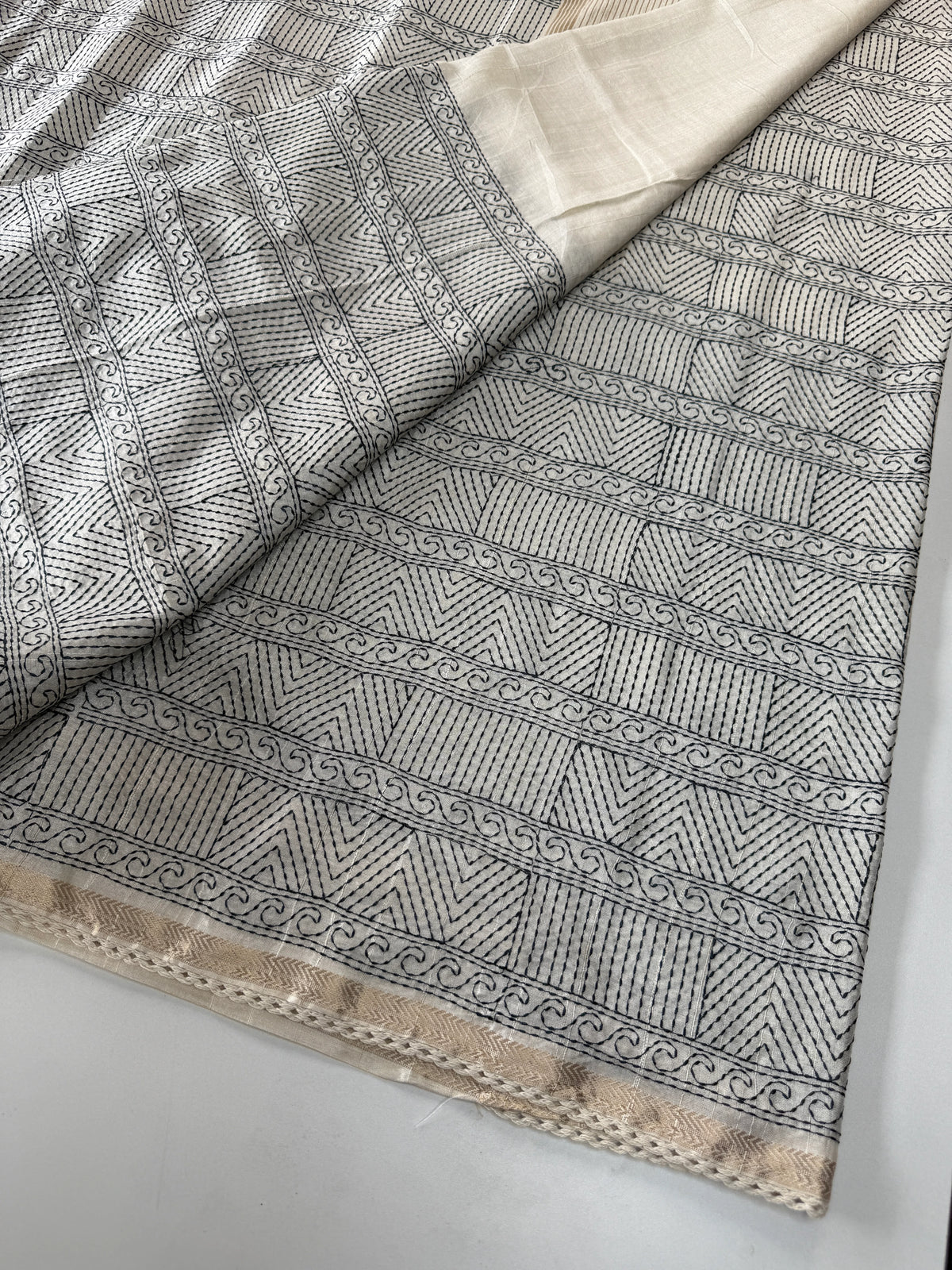 Soft semi Tussar saree/7684