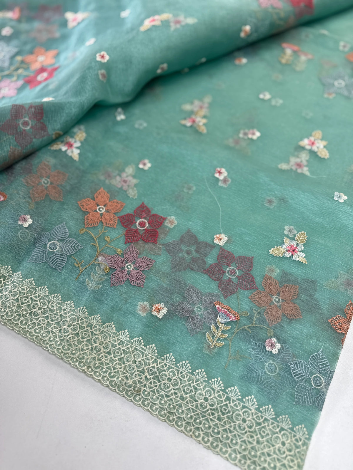 Crushed Tissue Saree/ CW323