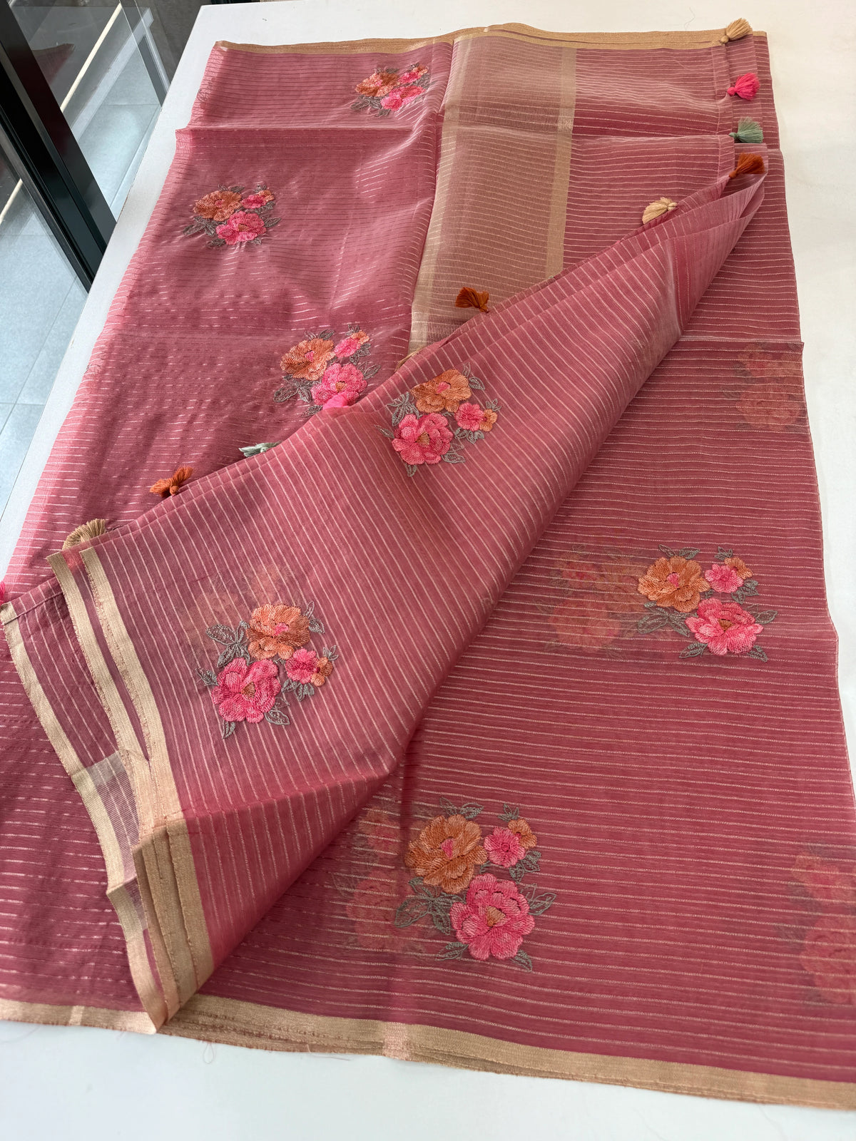 Kora Banarasi Blended Saree/ 293H