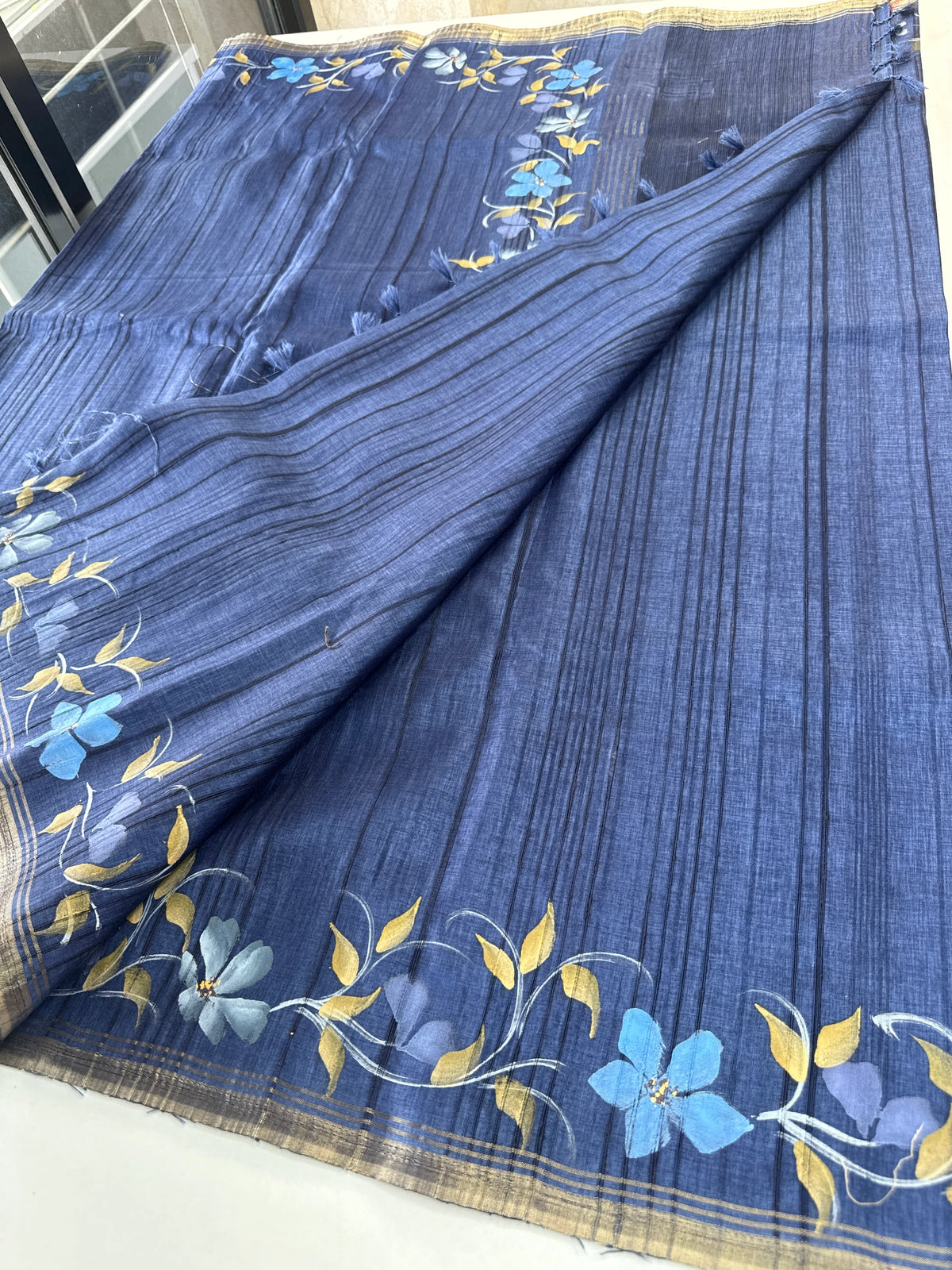Soft semi Tussar saree/TFG22