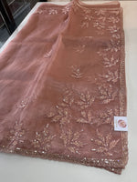 Glass Organza Saree/SP86