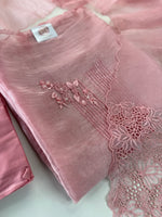 Korean Organza Saree / U4834