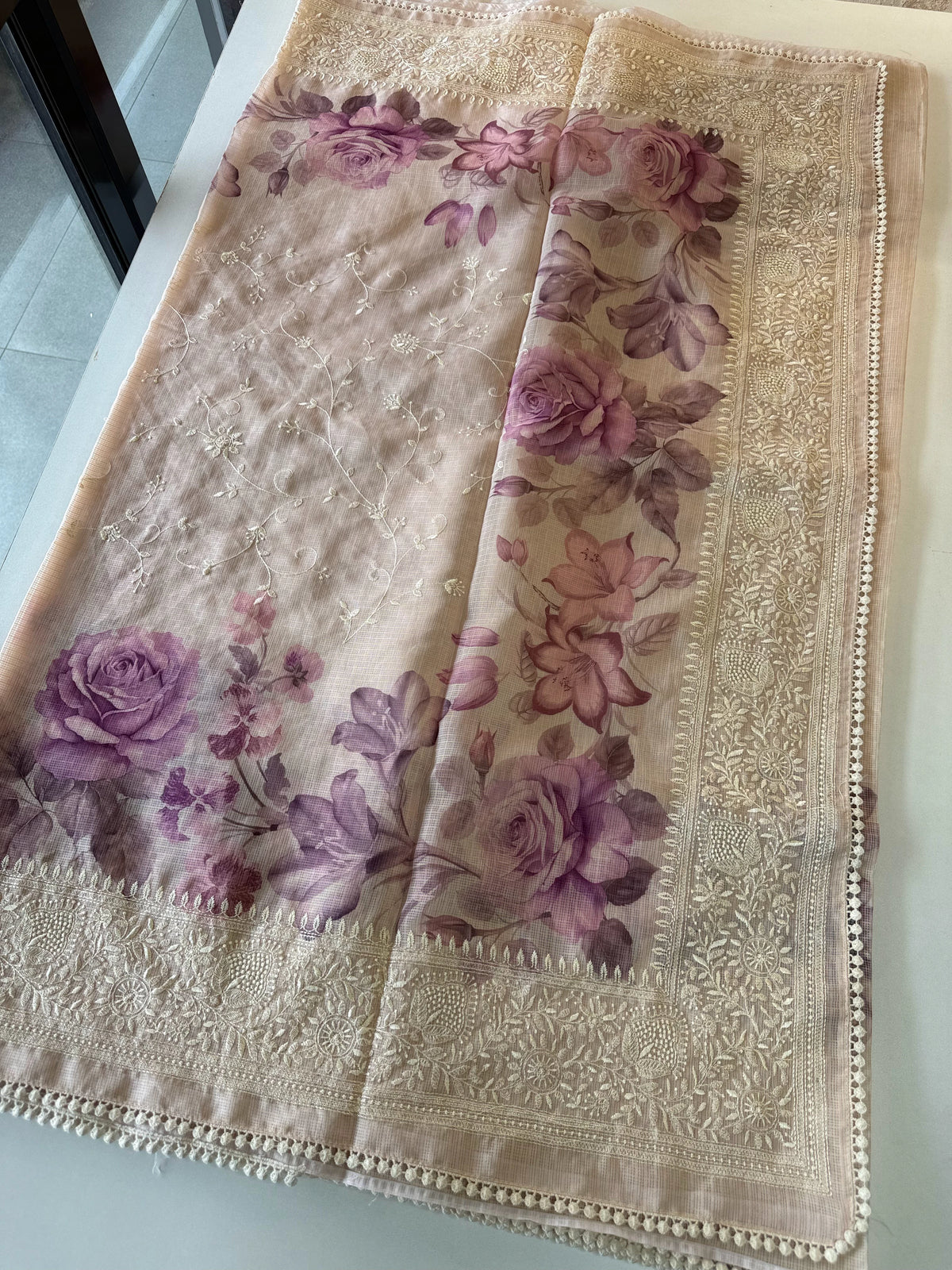 Silky kotta saree/S143GW