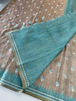 Soft Semi Tussar Saree/FG444