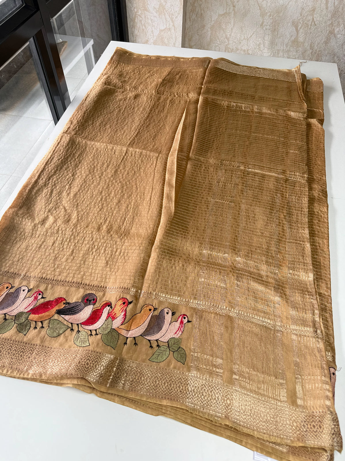 Banarasi weaved Georgette Saree/SA565