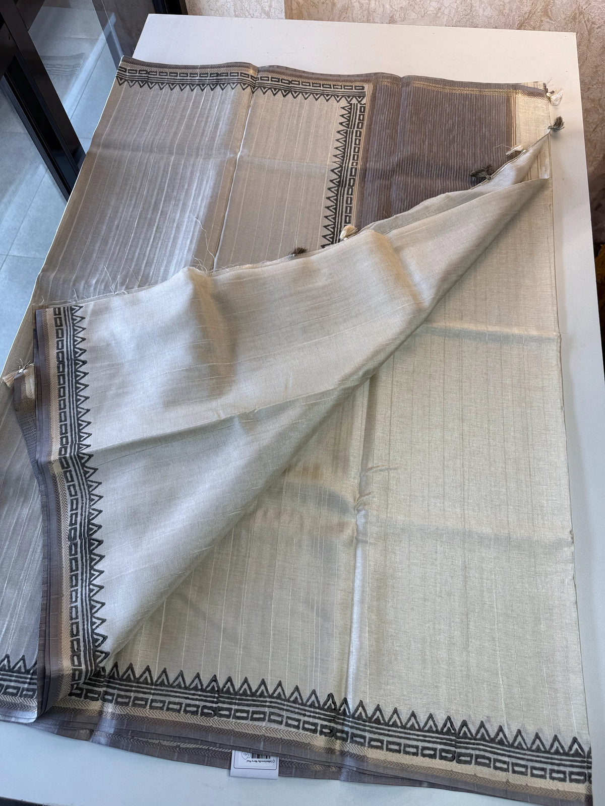 Semi Tussar Saree/ MFBP