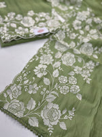 Soft Chanderi unstitched salwar set / NC159