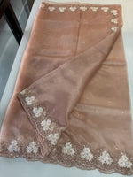 Glass Organza Saree/ HW23