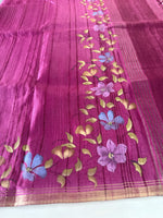 Soft semi Tussar saree/TFG22