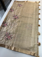 Slub Silk saree/M6186