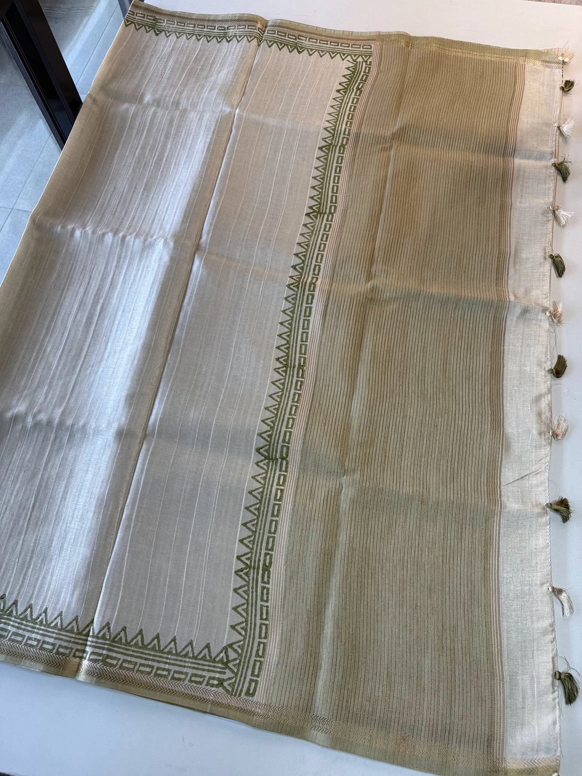 Semi Tussar Saree/ MFBP