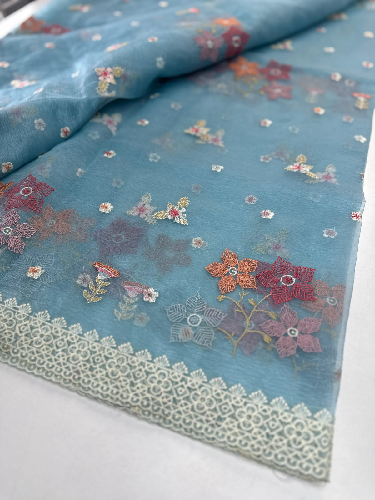 Crushed Tissue Saree/ CW323