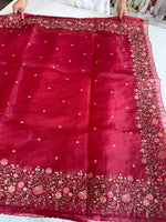 Crushed saree/ CW362