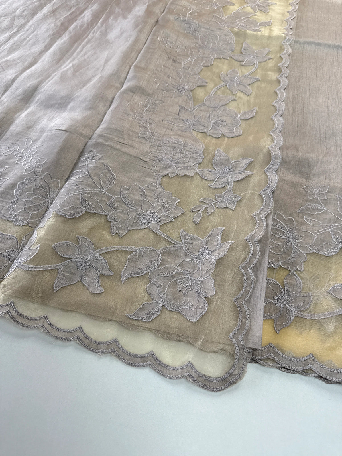 Semi silk saree A / ND144