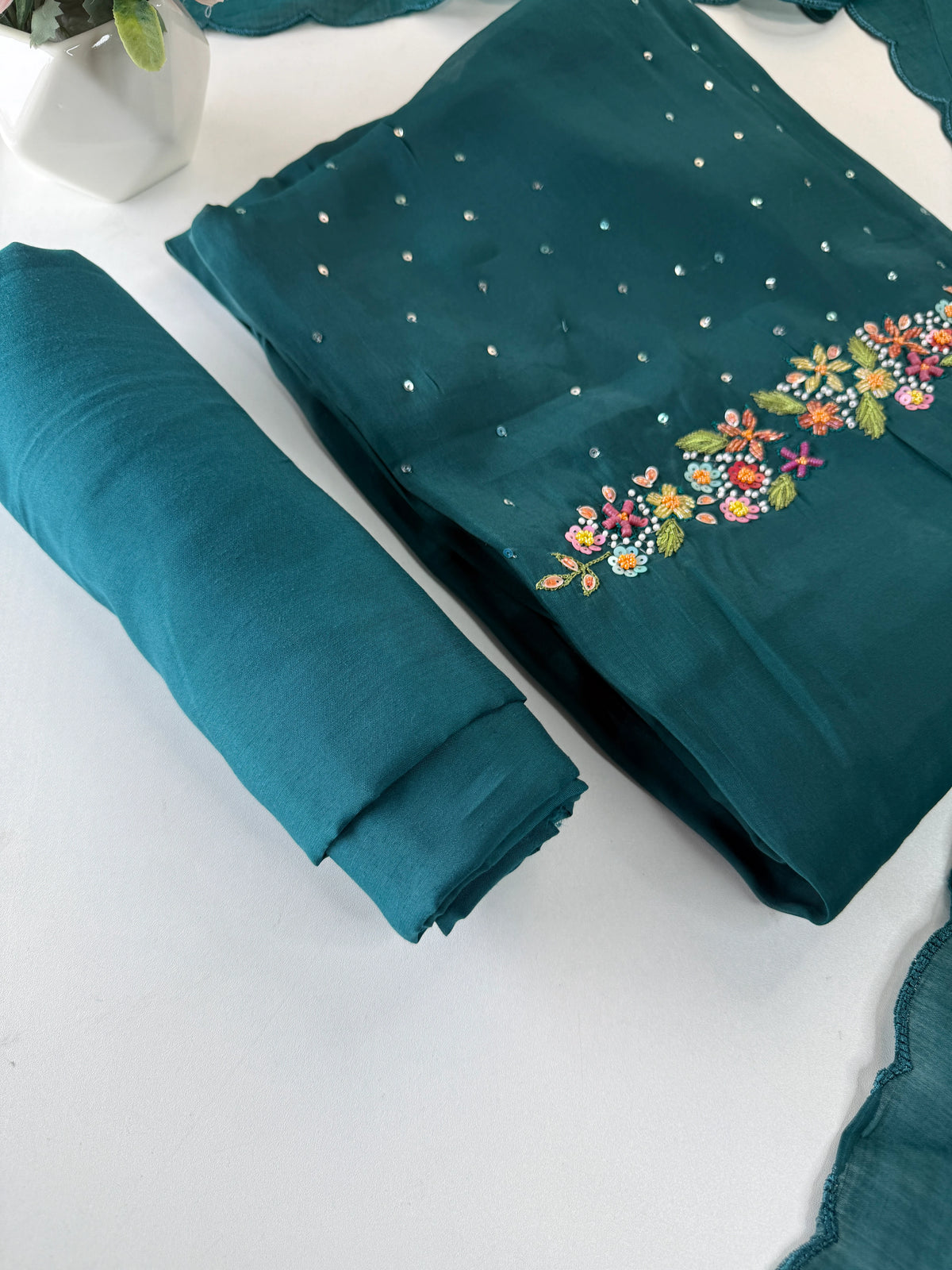 Unstitched salwar set /NC114