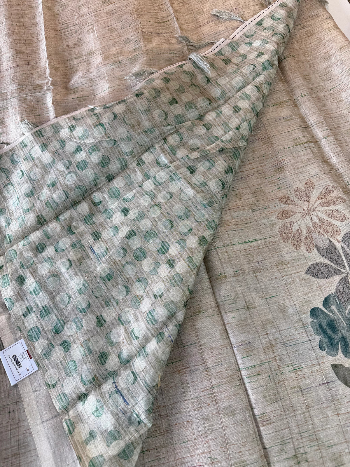 Semi silk saree / S1212