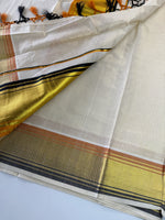 Onam cotton saree / MN7544