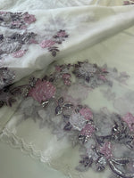 Soft organza saree/FK38