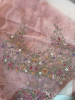 Glass Organza Saree/ WP967