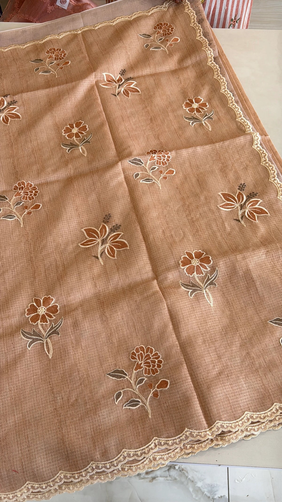 Kotta finished saree/F19
