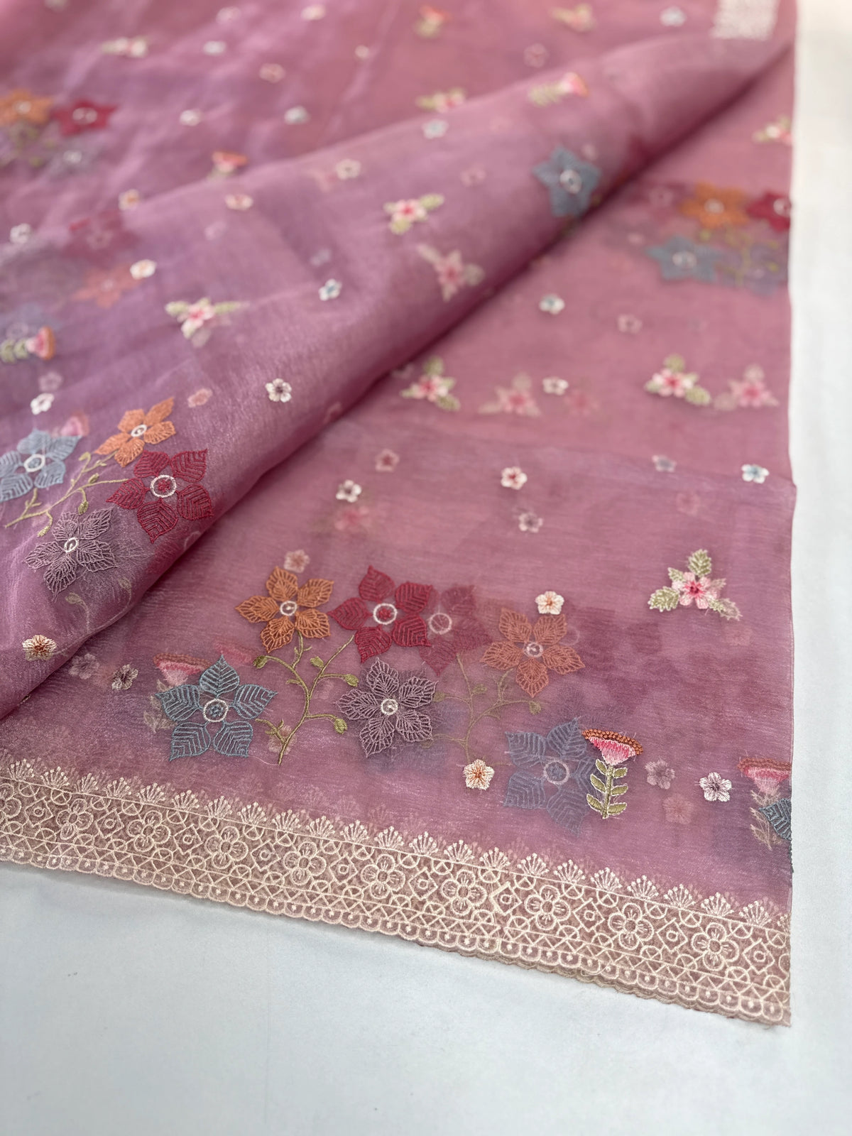 Crushed Tissue Saree/ CW323
