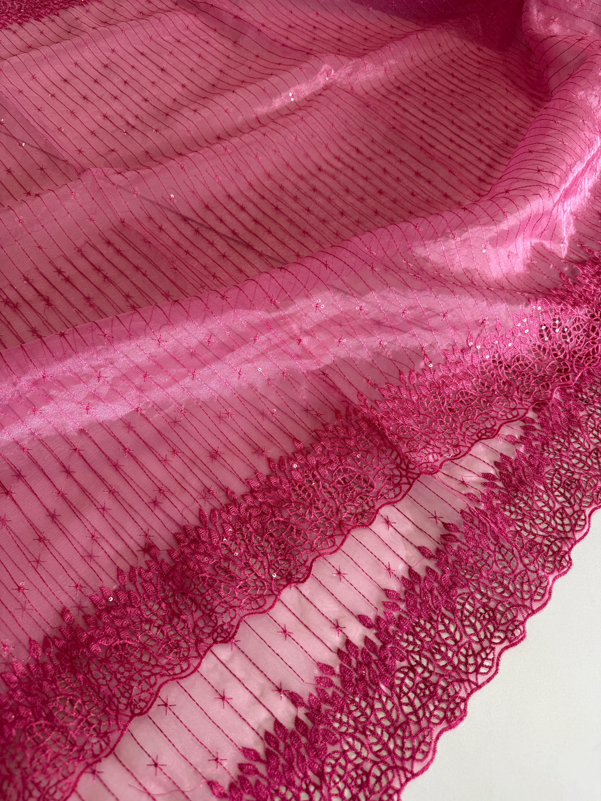 Soft Organza Saree/ Cw055