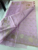 organza saree/ SS100