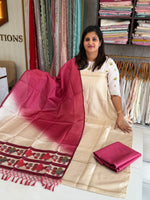 Semi Tussar unstitched salwar set / NC269