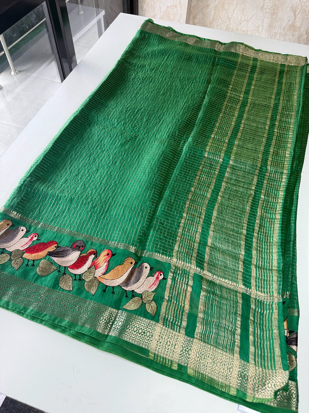 Banarasi weaved Georgette Saree/SA565