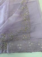 Soft organza party wear Saree/ HW115