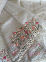 Crushed saree/ CW362