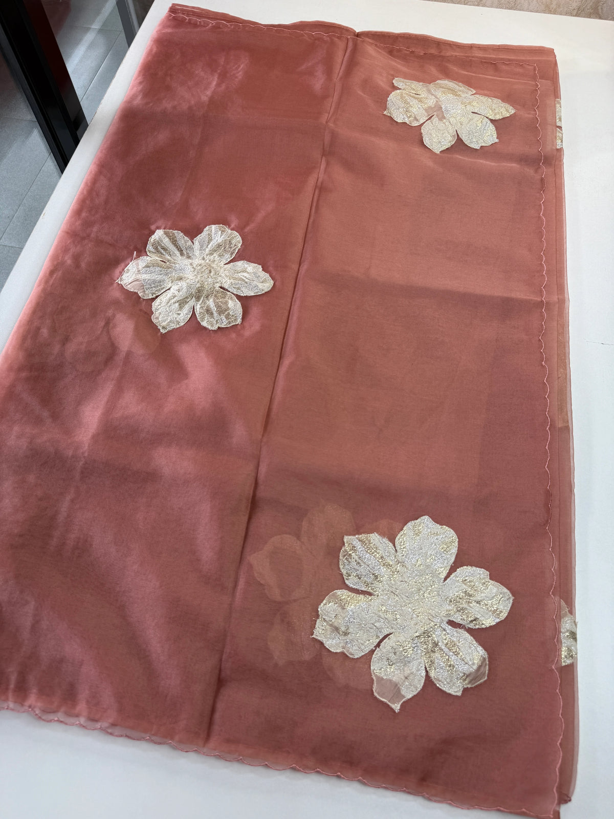 Soft Organza Saree/ LF40