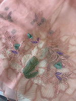 Glass Organza Saree/4435