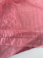 Crushed organza saree/HW344