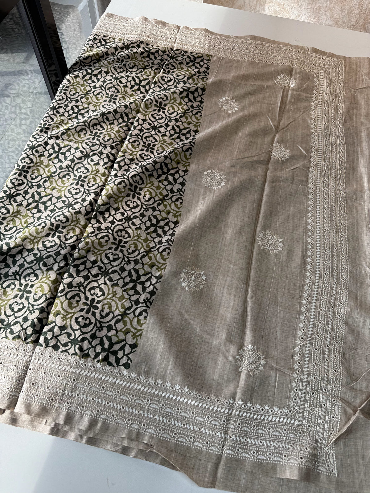 Semi Silk saree /2438