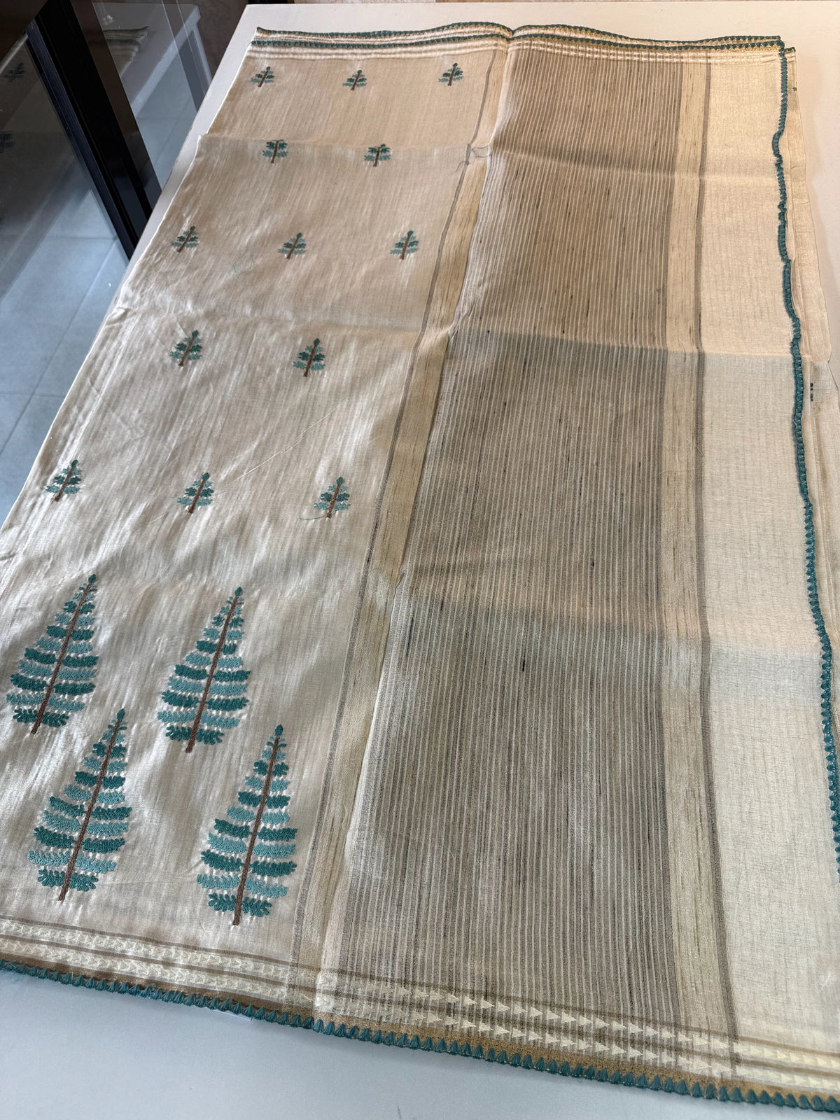 Semi Tussar Saree /FC833