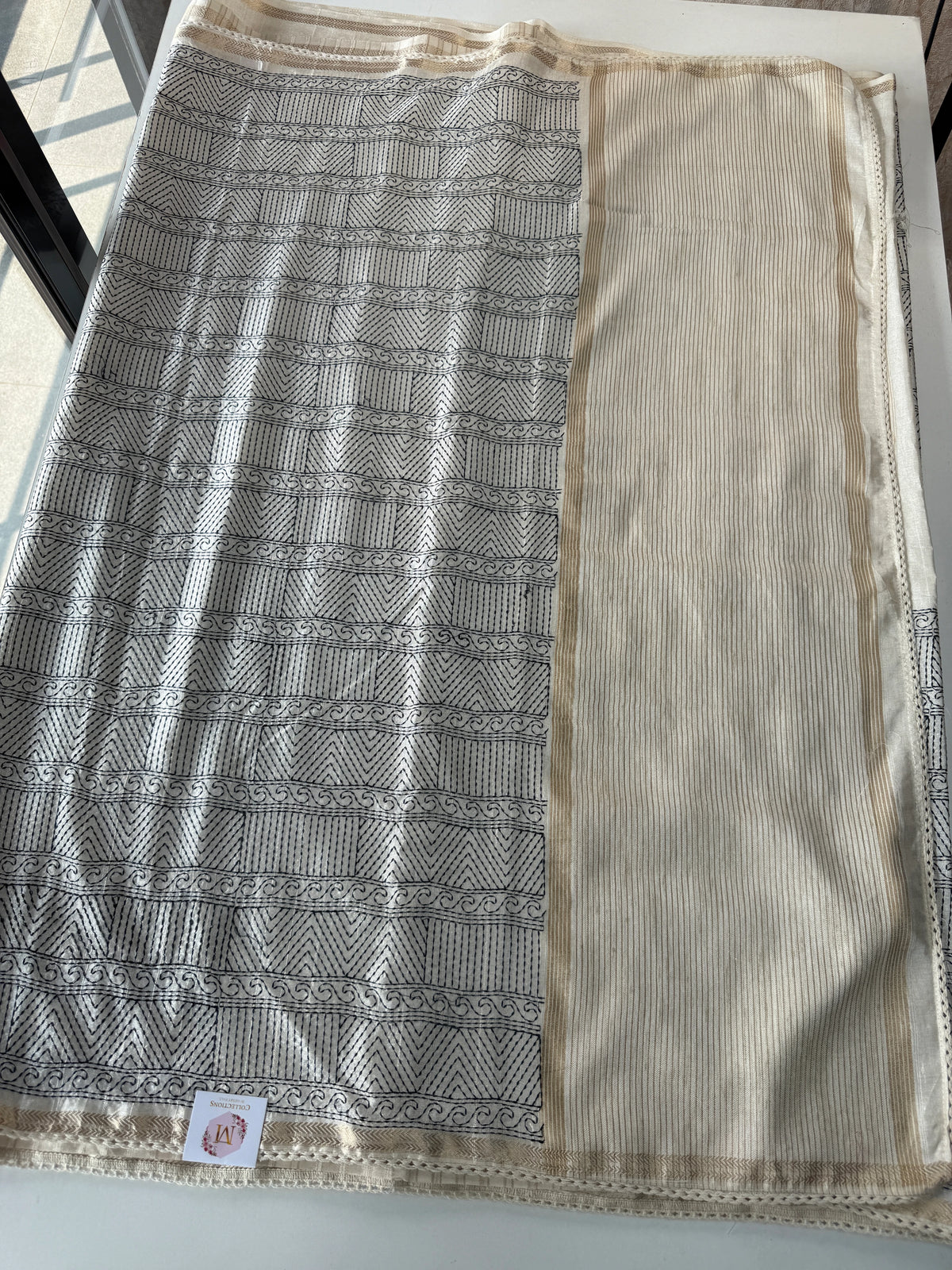 Soft semi Tussar saree/7684