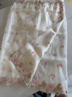 Korean organza saree/ HW595