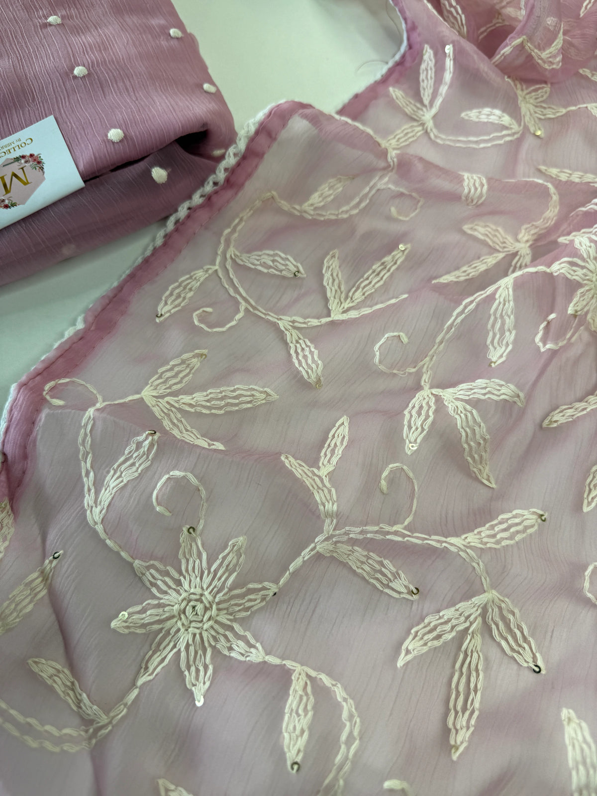 Unstitched chiffon salwar set / NC191