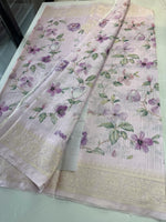 Semi Jute Saree/ 5191