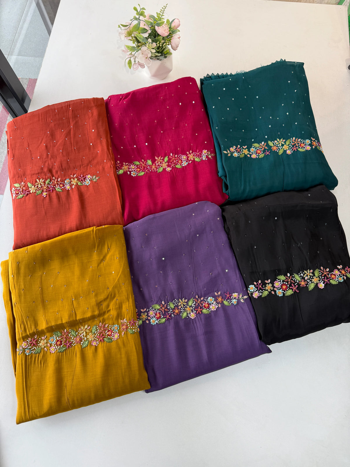 Unstitched salwar set /NC114