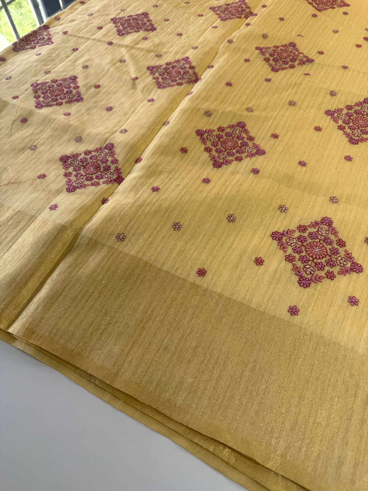 Semi jute saree/ DHB8